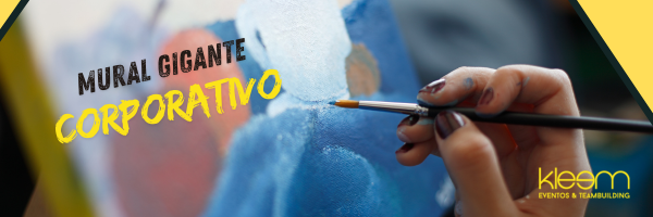 team building creativo con mural