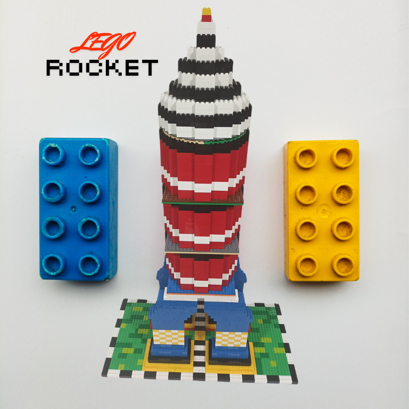 Cohete-lego
